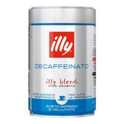 МЛЯНО КАФЕ ILLY БЕЗКОФЕИНОВО, КУТИЯ 250 Г.