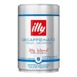 КАФЕ НА ЗЪРНА ILLY БЕЗКОФЕИНОВО, КУТИЯ 250 Г.