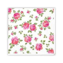 САЛФЕТКИ SOFT FLOWER DECORO, АСОРТИМЕНТ 50 БР