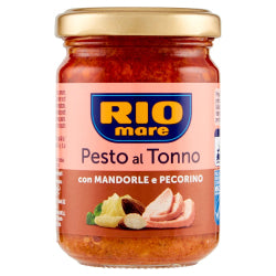 ПЕСТО OT РИБА ТОН RIO MARE БАДЕМИ И ПЕКОРИНО 130 Г.