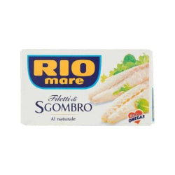 ФИЛЕ ОТ СКУМРИЯ RIO MARE НАТУРАЛНО, КОНСЕРВА 125 Г.