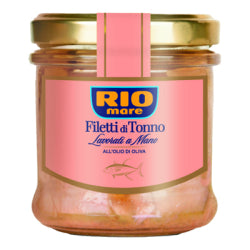 ФИЛЕ РИБА ТОН RIO MARE В ЗЕХТИН, СТЪКЛО 130 Г.