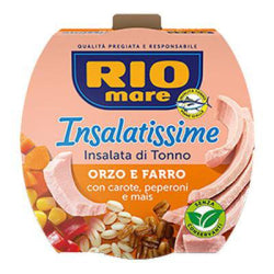 РИБА ТОН RIO MARE INSALATISSIME ORZO/FARRO 160 Г