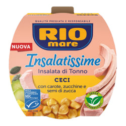 САЛАТA С РИБА ТОН RIO MARE С НАХУТ 160 Г.