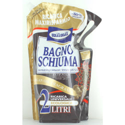 ДУШ ГЕЛ/ПЯНА MILMIL BUSTA OLIO DI ARGAN ПЪЛНИТЕЛ, 2 Л