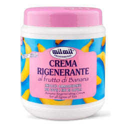MILMIL CREMA RIGENERANTE DI BANANA HAIR MASK, 1 L