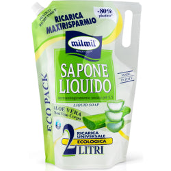 LIQUID SOAP MILMIL ALOE, FILLER, 2 L