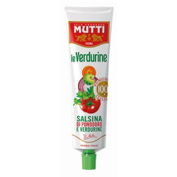 ДОМАТЕНА ПАСТА КОНЦЕНТРАТ MUTTI СЪС ЗЕЛЕНЧУЦИ 130 Г.