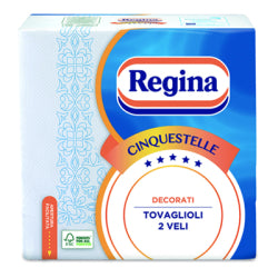 NAPKINS REGINA 5 STELLE 38/38, 2-PL 43 PCS