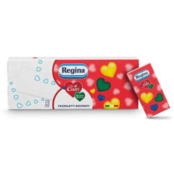 REGINA DI CUORI HANDKERCHIEFS/NAPKINS 10 PCS