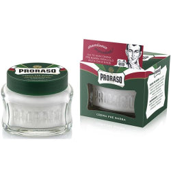 КРЕМ ПРЕДИ БРЪСНЕНЕ С ЕВКАЛИПТ PRORASO PRE-BARBA, 100 МЛ.