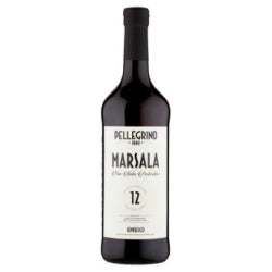 БЯЛО ВИНО MARSALA CANTINE PELLEGRINO Semisecco DOC Vol.17°, 750 МЛ.