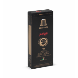 КАФЕ MUSETTI GOLD CUVEE КАПСУЛИ NESPRESSO 10 БР.