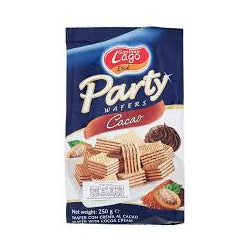 LAGO PARTY CACAO MINI WAFER IN A BAG 250 G
