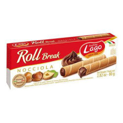 LAGO TURKEY ROLL BREAK WITH HAZELNUT CREAM 80 G