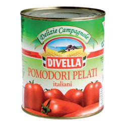 PEELED TOMATOES IN CAN DIVELLA 800 G