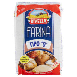 DIVELLA GRANO FLOUR TYPE "0", 1 KG