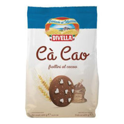 BISCUITS DIVELLA FROLLINI COCOA 400 G