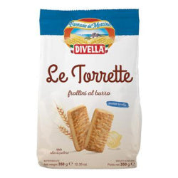 DIVELLA LE TORRETTE BISCUITS 350 G