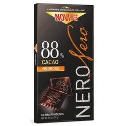 ЧЕРЕН ШОКОЛАД NOVI NERO С 88% КАКАО, 75 Г