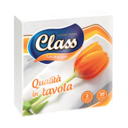 NAPKINS CLASS 33x33CM, 2-PL 30 PCS