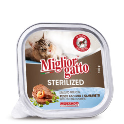 ХРАНА ЗА КОТКИ С РИБА MIGLIOR GATTO 100 Г