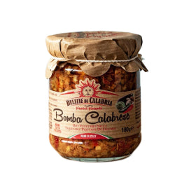 ПИКАНТЕН СОС-РАЗЯДКА BOMBA CALABRESE, СТЪКЛО 180 Г.