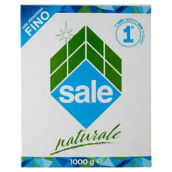 FINE SALT SALE DI SICILIA FINO IN A BOX, 1 KG