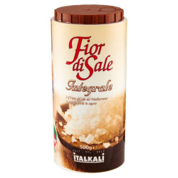 COARSE SALT FIOR DI SALE INTEGRALE, 500 G