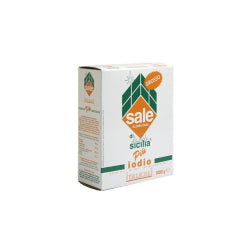 ЙОДИРАНА ЕДРА СОЛ SALE DI SICILIA В КУТИЯ, 1 КГ