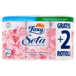 ТОАЛЕТНА ХАРТИЯ FOXY SETA 4+2 РОЛКИ.