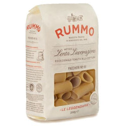 PASTA RUMMO LEGGEND #111 PACCHERI LISCI, 500 G