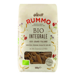 BIO PASTA RUMMO PENNE RIGATE INTEGRALI ?28, 500 G