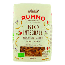 BIO PASTA RUMMO FUSILLI INTEGRALI ?48, 500 G