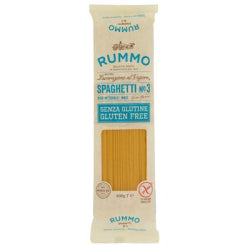 ПАСТА/СПАГЕТИ RUMMO №3, БЕЗ ГЛУТЕН, 400 Г