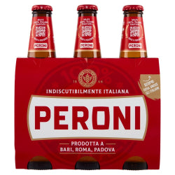 Бира Peroni Vol.4.7°, 3 Х 330 Мл.
