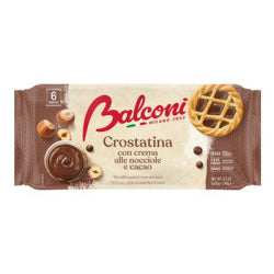 ТАРТАЛЕТИ BALCONI С ЛЕШНИКОВ КРЕМ И КАКАО 6 БР, 240 Г.