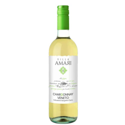 БЯЛО ВИНО CHARDONNAY IGT VENETO VILLA AMARI 2024 0.75 Л