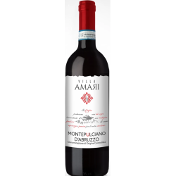 ЧЕРВЕНО ВИНО MONTEPULCIANO D'ABRUZZO DOC VILLA AMARI 2023 0.75 Л