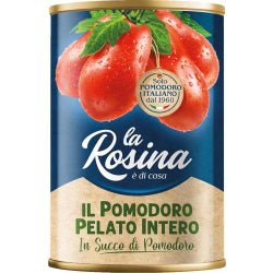 PEELED TOMATOES LA ROSINA CANNED 400 G