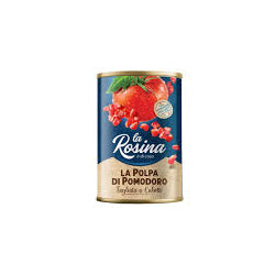 LA ROSINA DICED TOMATOES, CANNED 400 G