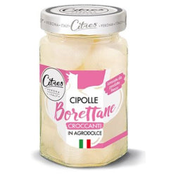 ЛУКЧЕТА В СЛАДКО-КИСЕЛ СОС CITRES CIPOLLE BORETTANE, СТЪКЛО 290 Г