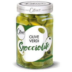 ЗЕЛЕНИ МАСЛИНИ CITRES OLIVE VERDI БЕЗ КОСТИЛКА, СТЪКЛО 290 Г.