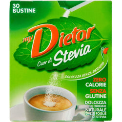 НАПИТКА/ЧАЙ ОТ ЛИСТА СТЕВИЯ DIETOR NATURAL, 30 ПАКЕТЧЕТА.