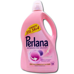 Течен Препарат За Деликатни Тъкани Perlana Renew Rosa 2.9 Л, 58 Пранета.