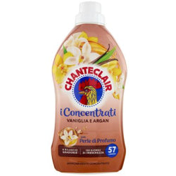 CHANTE CLAIR FABRIC SOFTENER CONCENTRATE VANIGLIA E ARGAN 50 WASHES, 1 L