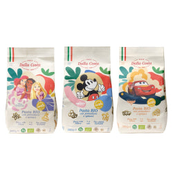 BIO PASTA DISNEY-CARS, PRINCESS, MICKEY MOUSE, 300 G