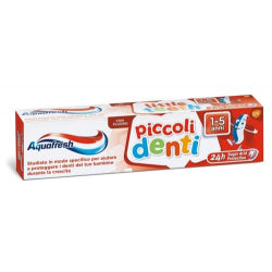 ДЕТСКА ПАСТА ЗА ЗЪБИ AQUAFRESH PICCOLI DENTI 3-5 Г, 50 МЛ