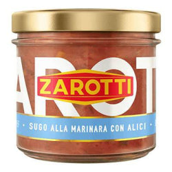ZAROTTI MARINARA SAUCE WITH ANCHOVIES, GLASS 110 G