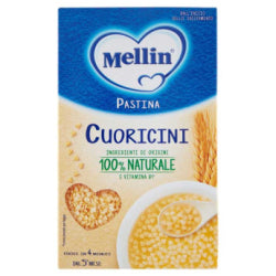 PASTA FOR CHILDREN MELLIN CUORICINI, BOX 320 G